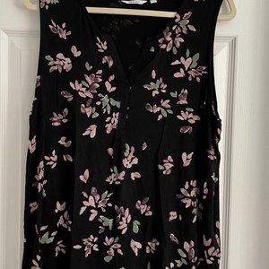 Reitmans Black Dress tank top